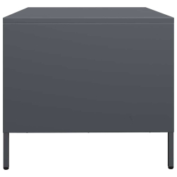 Stolik kawowy antracyt 68,5x50x43,5 cm stal walcowana na zimno