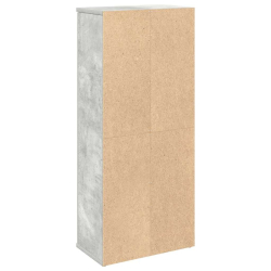 Szafka łazienkowa z uchwyty na rolki kolor betonu 20,5x22x72 cm