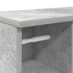 Szafka łazienkowa z uchwyty na rolki kolor betonu 20,5x22x72 cm