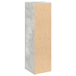 Szafka łazienkowa z uchwyty na rolki kolor betonu 20,5x22x72 cm