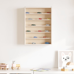 Witryna ścienna z 6 półkami, 40x8,5x55 cm