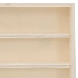 Witryna ścienna z 6 półkami, 40x8,5x55 cm