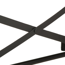 Stolik konsolowy, 110x42x76 cm, lite surowe drewno mango