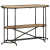 Stolik konsolowy, 110x42x76 cm, lite surowe drewno mango