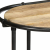 Stolik konsolowy, 110x42x76 cm, lite surowe drewno mango