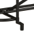 Stolik konsolowy, 110x42x76 cm, lite surowe drewno mango