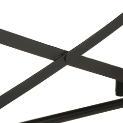 Stolik konsolowy, 110x42x76 cm, lite drewno z odzysku