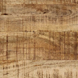 Szafki, 2 szt., 70x35x70 cm, lite surowe drewno mango