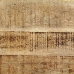 Stolik kawowy, 110x55x40 cm, lite surowe drewno mango
