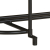 Stolik kawowy, 110x55x40 cm, lite surowe drewno mango