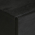 Szafki nocne, czarne, 2 szt., 40x33x46 cm, lite drewno mango