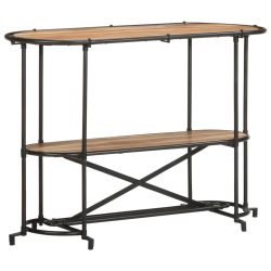 Stolik konsolowy, 110x42x76 cm, lite drewno akacjowe