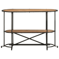 Stolik konsolowy, 110x42x76 cm, lite drewno akacjowe