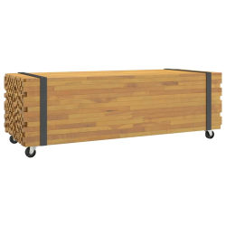 Stolik kawowy, 110x45x35 cm, lite drewno tekowe