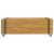 Stolik kawowy, 110x45x35 cm, lite drewno tekowe