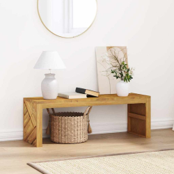 Stolik kawowy, 110x35x38 cm, lite drewno tekowe