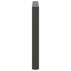 Nogi do stolika kawowego, antracyt, 2 szt., 90x(72-73) cm, stal