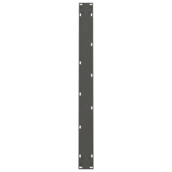 Nogi do stolika kawowego, antracyt, 2 szt., 90x(72-73) cm, stal