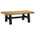 Stolik kawowy, NOAIN, 120x60x40 cm, lite drewno sosnowe