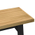Stolik kawowy, NOAIN, 120x60x40 cm, lite drewno sosnowe
