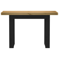 Stolik konsolowy, NOAIN, 120x30x75 cm, lite drewno sosnowe