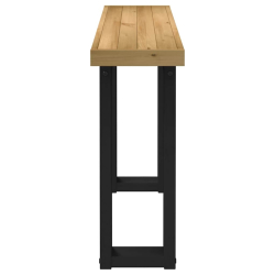 Stolik konsolowy, NOAIN, 120x30x75 cm, lite drewno sosnowe