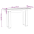 Stolik konsolowy, NOAIN, 120x30x75 cm, lite drewno sosnowe