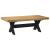 Stolik kawowy, NOAIN, 120x60x40 cm, lite drewno sosnowe