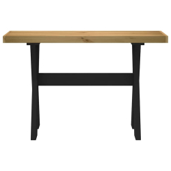 Stolik konsolowy, NOAIN, 120x30x75 cm, lite drewno sosnowe