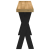 Stolik konsolowy, NOAIN, 120x30x75 cm, lite drewno sosnowe