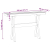 Stolik konsolowy, NOAIN, 120x30x75 cm, lite drewno sosnowe