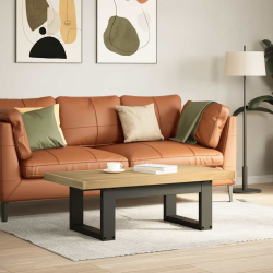Stolik kawowy, NOAIN, 120x60x40 cm, lite drewno sosnowe