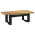 Stolik kawowy, NOAIN, 120x60x40 cm, lite drewno sosnowe