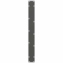 Nogi do stolika kawowego, antracyt, 2 szt., 70x(72-73) cm, stal