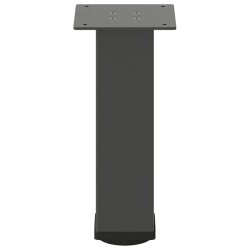 Nogi do stolika kawowego, 4 szt., antracyt, 30-32 cm, stal