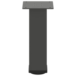 Nogi do stolika kawowego, 4 szt., antracyt, 30-32 cm, stal