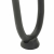 Nogi do stołu Hairpin, 4 szt., antracyt, 20 cm, lita stal