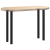 Nogi do stolika kawowego, 4 szt., czarne, 72-74 cm, stal