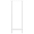 Nogi do stolika kawowego, białe, 2 szt., 40x(100-101) cm, stal