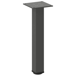 Nogi do stolika kawowego, 4 szt., antracyt, 30-32 cm, stal