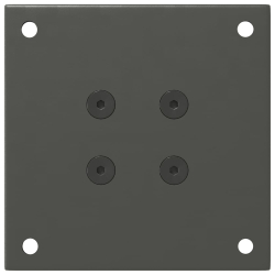 Nogi do stolika kawowego, 4 szt., antracyt, 30-32 cm, stal