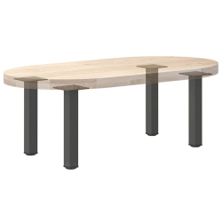 Nogi do stolika kawowego, 4 szt., antracyt, 30-32 cm, stal