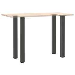 Nogi do stolika kawowego, 4 szt., antracyt, 100-102 cm, stal