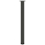 Nogi do stolika kawowego, 4 szt., antracyt, 100-102 cm, stal