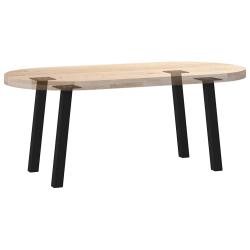Nogi do stolika kawowego, 4 szt., czarne, 30 cm, stal