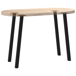 Nogi do stolika kawowego, 4 szt., czarne, 72 cm, stal