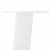 Nogi do stolika kawowego, 4 szt., biale, 30 cm, stal