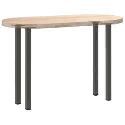 Nogi do stolika kawowego, 4 szt., antracyt, 72-74 cm, stal
