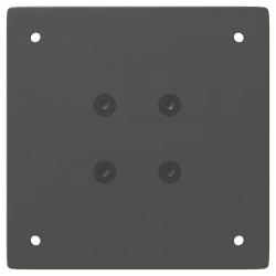 Nogi do stolika kawowego, 4 szt., antracyt, 30 cm, stal
