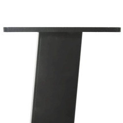 Nogi do stolika kawowego, 4 szt., antracyt, 30 cm, stal